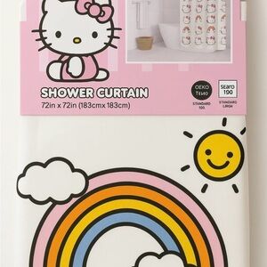 Hello Kitty, rainbow Shower Curtain! NEW IN PACKAGE!